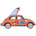 Auto-käfer-surf-logo1 selbstklebende sticker