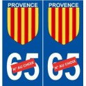 Provence sticker auto-nummer-wahl-aufkleber platte ez-logo 2