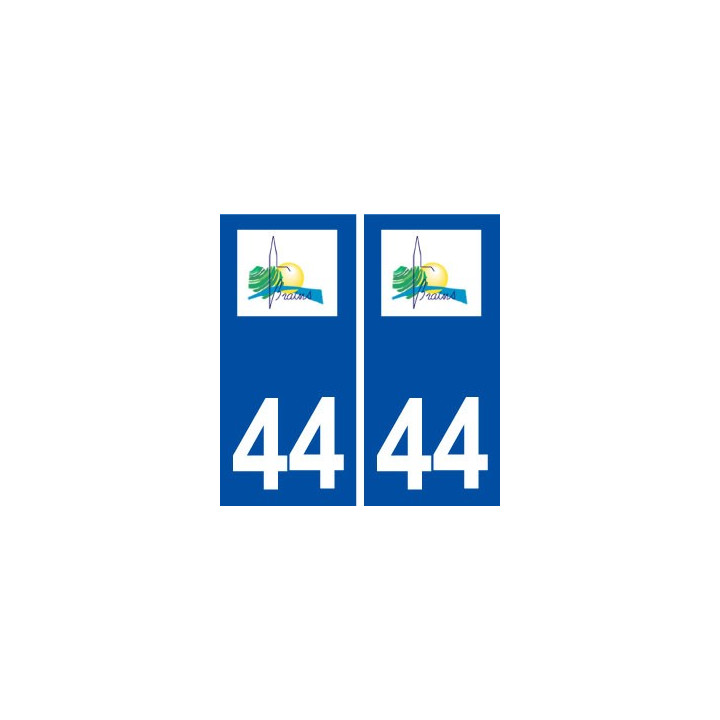 44  Brains logo ville autocollant plaque stickers
