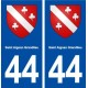 44  Saint Aignan Grandlieu blason ville autocollant plaque stickers