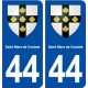 44  Saint Mars de Coutais blason ville autocollant plaque stickers
