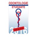 Caducée Odontologie sticker autocollant