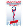 Caduceus Zahnmedizin sticker aufkleber