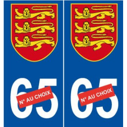 Jersey numéro au choix sticker autocollant plaque