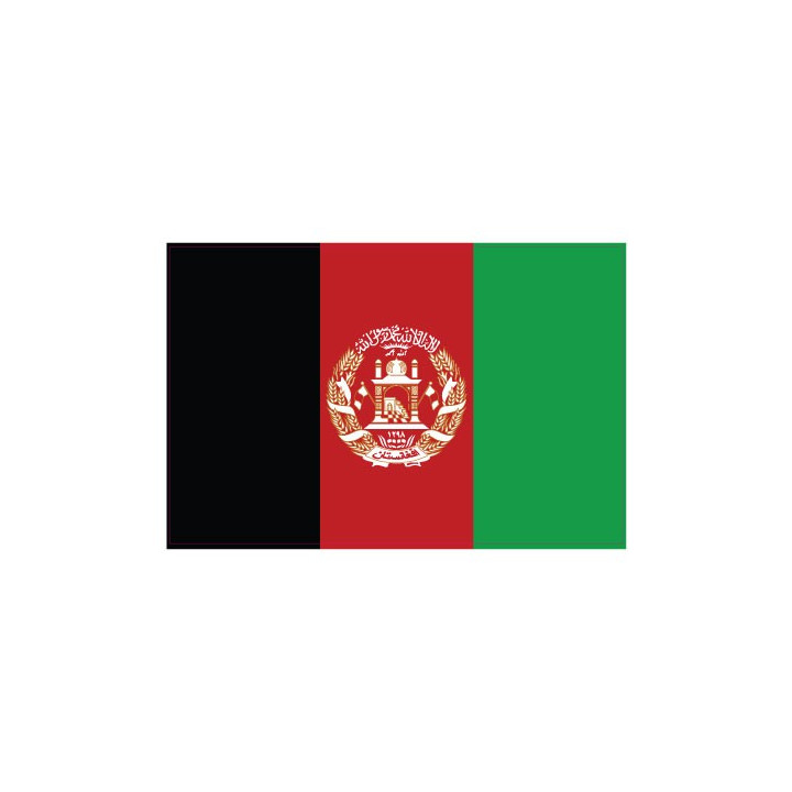 Autocollant Drapeau Afghanistan sticker