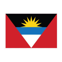 Autocollant Drapeau Antigua and Barbuda sticker