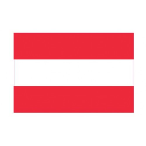 Autocollant Drapeau Austria sticker