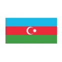 Autocollant Drapeau Azerbaijan sticker