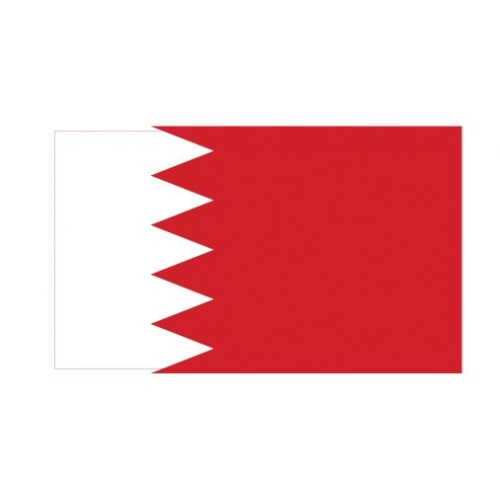 Autocollant Drapeau Bahrain Bahreïn sticker flag