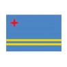 Autocollant Drapeau Aruba sticker flag