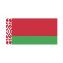 Autocollant Drapeau Belarus Bélarus sticker flag
