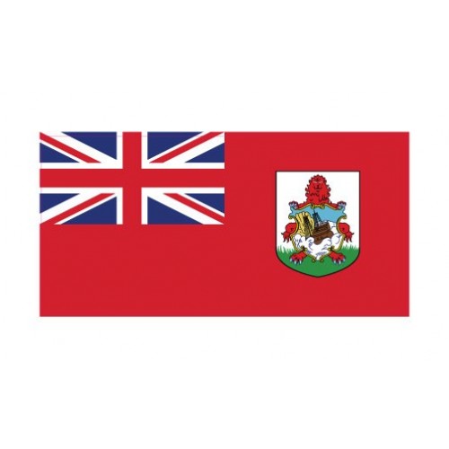 Autocollant Drapeau Bermuda Bermudes sticker flag