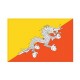 Autocollant Drapeau  Bhutan Bhoutan  sticker flag