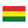 Autocollant Drapeau Bolivia Bolivie sticker flag