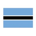 Autocollant Drapeau Botswana sticker flag