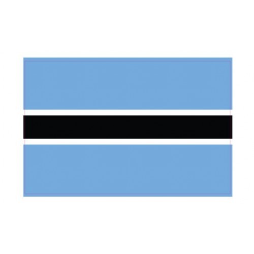 Autocollant Drapeau Botswana sticker flag