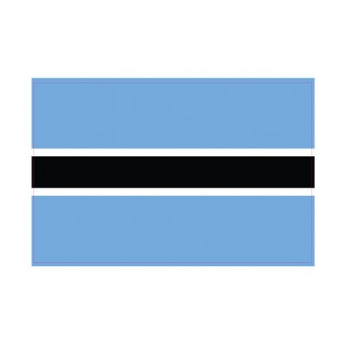 Autocollant Drapeau Botswana sticker flag