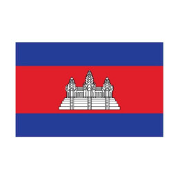 Autocollant Drapeau Cambodia Cambodge sticker flag
