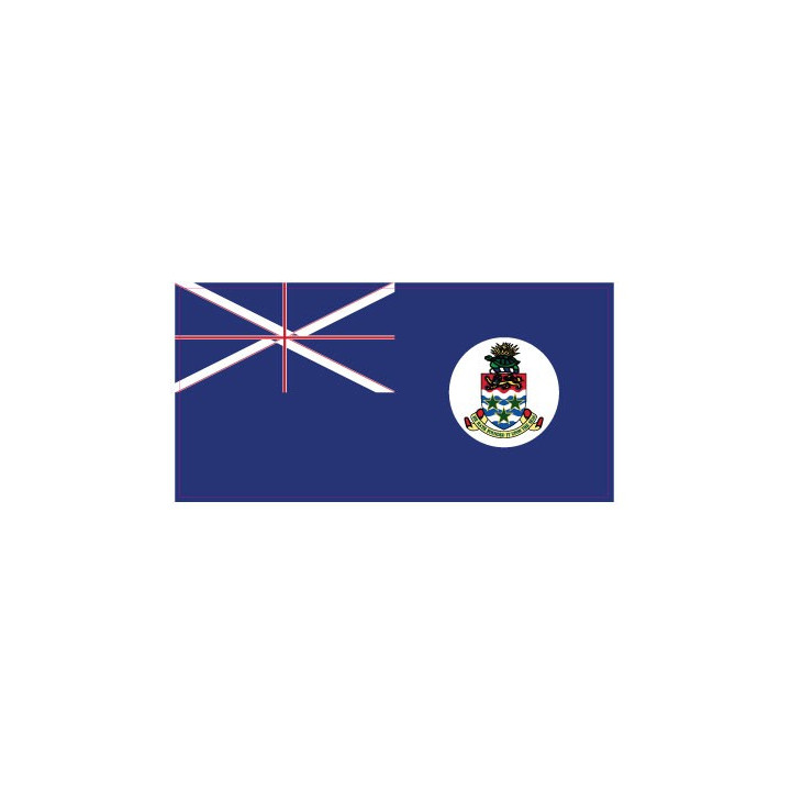 Autocollant Drapeau Cayman Islands Caïmanes, Îles sticker flag