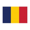 Autocollant Drapeau Chad Tchad sticker flag