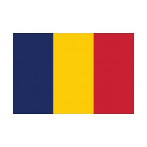 Autocollant Drapeau Chad Tchad sticker flag