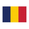 Autocollant Drapeau Chad Tchad sticker flag