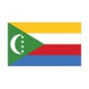 Autocollant Drapeau Comoros Comores sticker flag