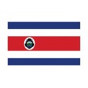 Autocollant Drapeau Costa Rica sticker flag