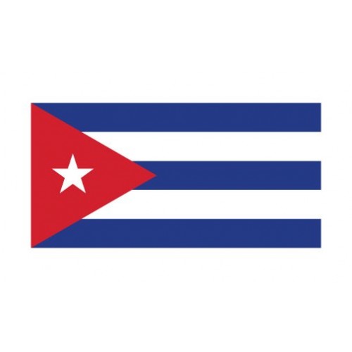 Autocollant Drapeau Cuba sticker flag