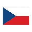 Autocollant Drapeau Czech République Tchèque sticker flag