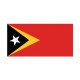 Autocollant Drapeau East Timor Timor-Leste sticker flag
