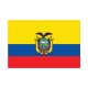 Autocollant Drapeau Ecuador Équateur sticker flag