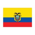 Autocollant Drapeau Ecuador Équateur sticker flag