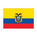 Autocollant Drapeau Ecuador Équateur sticker flag