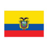 Autocollant Drapeau Ecuador Équateur sticker flag