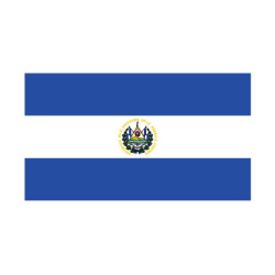 Autocollant Drapeau El Salvador  sticker flag