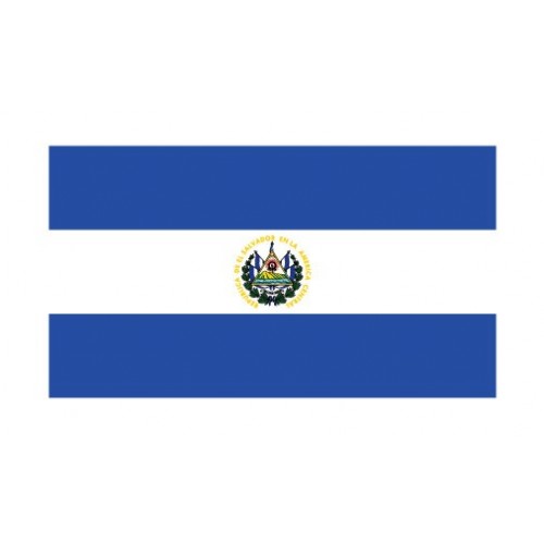 Autocollant Drapeau El Salvador  sticker flag