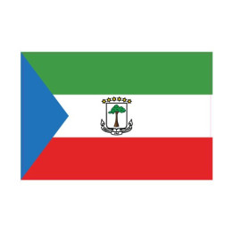 Autocollant Drapeau Guinée Équatoriale sticker flag