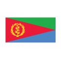 Autocollant Drapeau Eritrea Érythrée  sticker flag