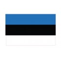 Autocollant Drapeau Estonia Estonie sticker flag