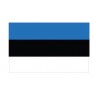 Autocollant Drapeau Estonia Estonie sticker flag