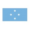 Autocollant Drapeau Federated States of Micronesia sticker flag