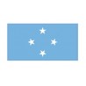 Autocollant Drapeau Federated States of Micronesia sticker flag