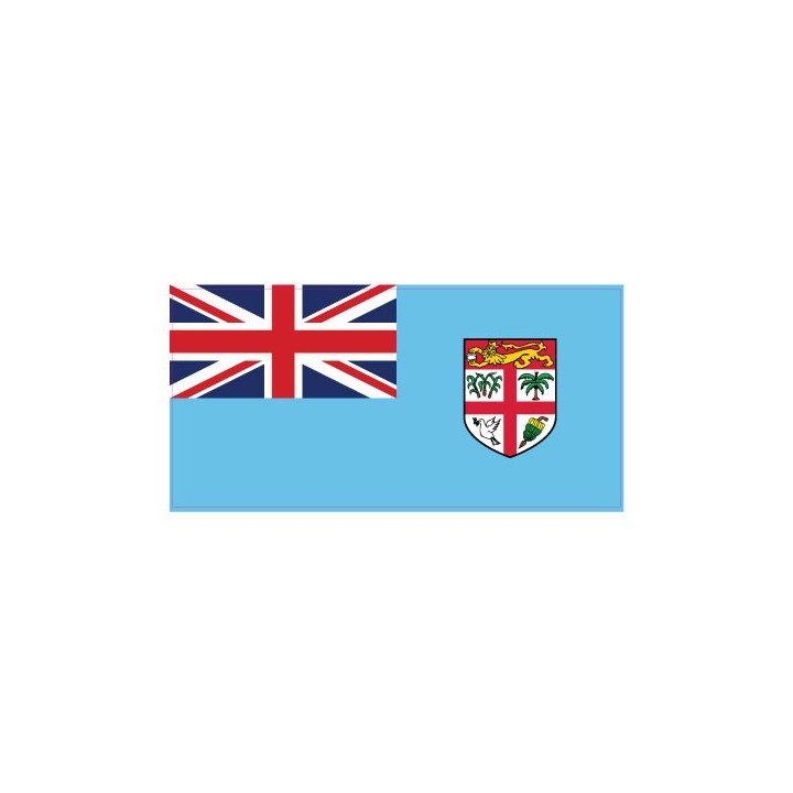 Autocollant Drapeau Fiji Fidji sticker flag