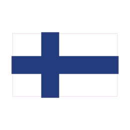 Autocollant Drapeau Finland Finlande sticker flag