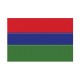 Autocollant Drapeau Gambia Gambie sticker flag