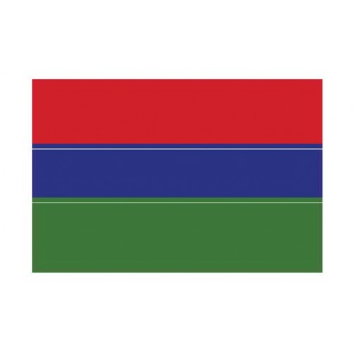 Autocollant Drapeau Gambia Gambie sticker flag