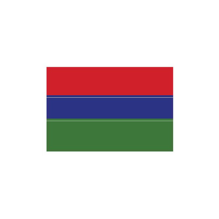Autocollant Drapeau Gambia Gambie sticker flag