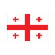 Autocollant Drapeau Georgia Géorgie sticker flag