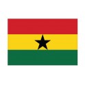 Autocollant Drapeau Ghana  sticker flag